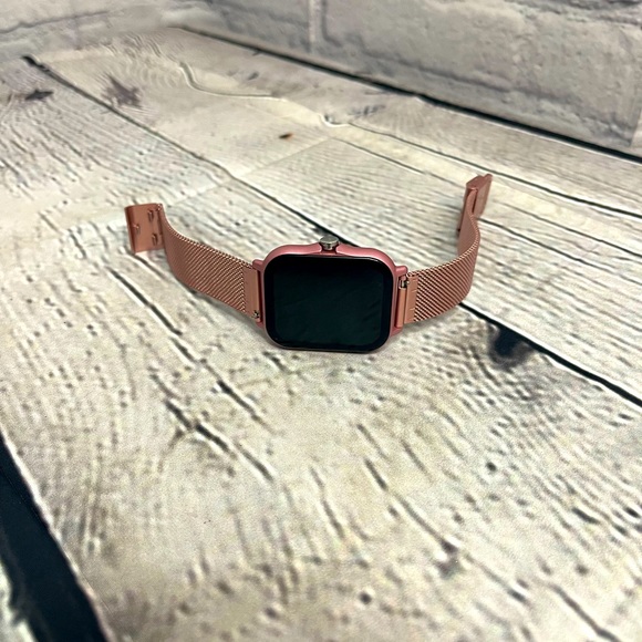 Fitpro smartwatch- rose gold/ metallic pink - Picture 1 of 8